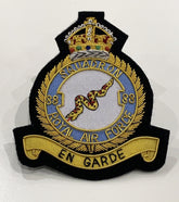 Royal Air Force Squadron Hand Embroidered Badge